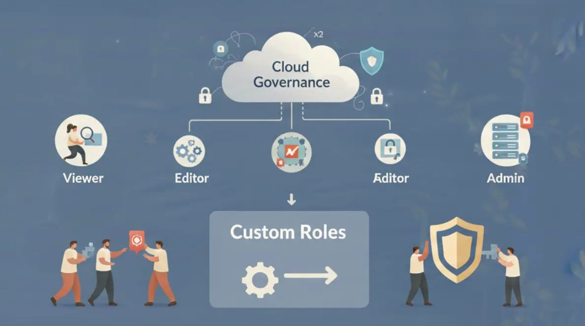 Cloud Governance RBAC Done Right: Viewer, Editor, Admin, and Why Custom Roles Matter
