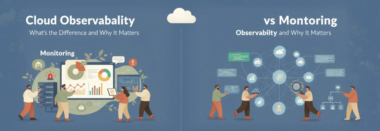 Cloud Observability vs Monitoring: What's the Difference and Why It Matters
