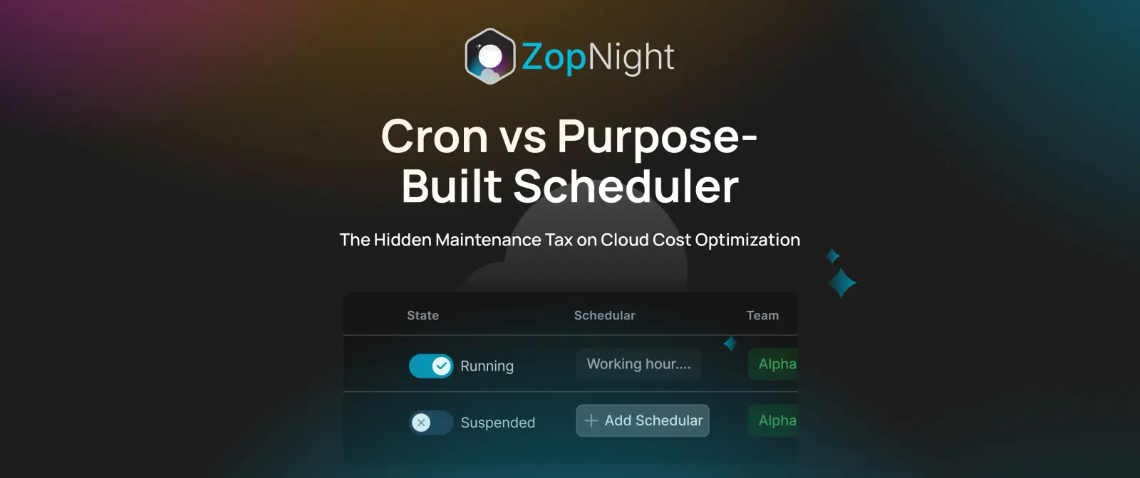 Cron vs Purpose-Built Scheduler: The Hidden Maintenance Tax on Cloud Cost Optimization