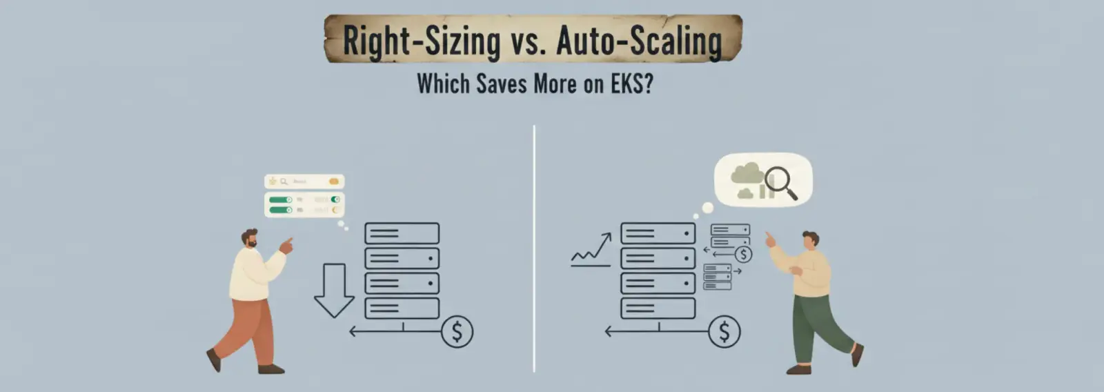 Right-Sizing vs. Auto-Scaling: Which Saves More on EKS?